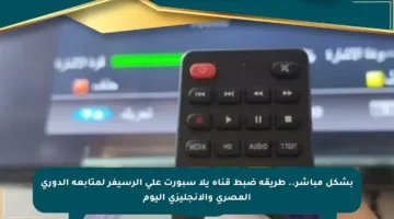 بشكل مباشر.. طريقة ضبط قناة يلا سبورت على الرسيفر لمتابعة الدوري المصري والإنجليزي اليوم